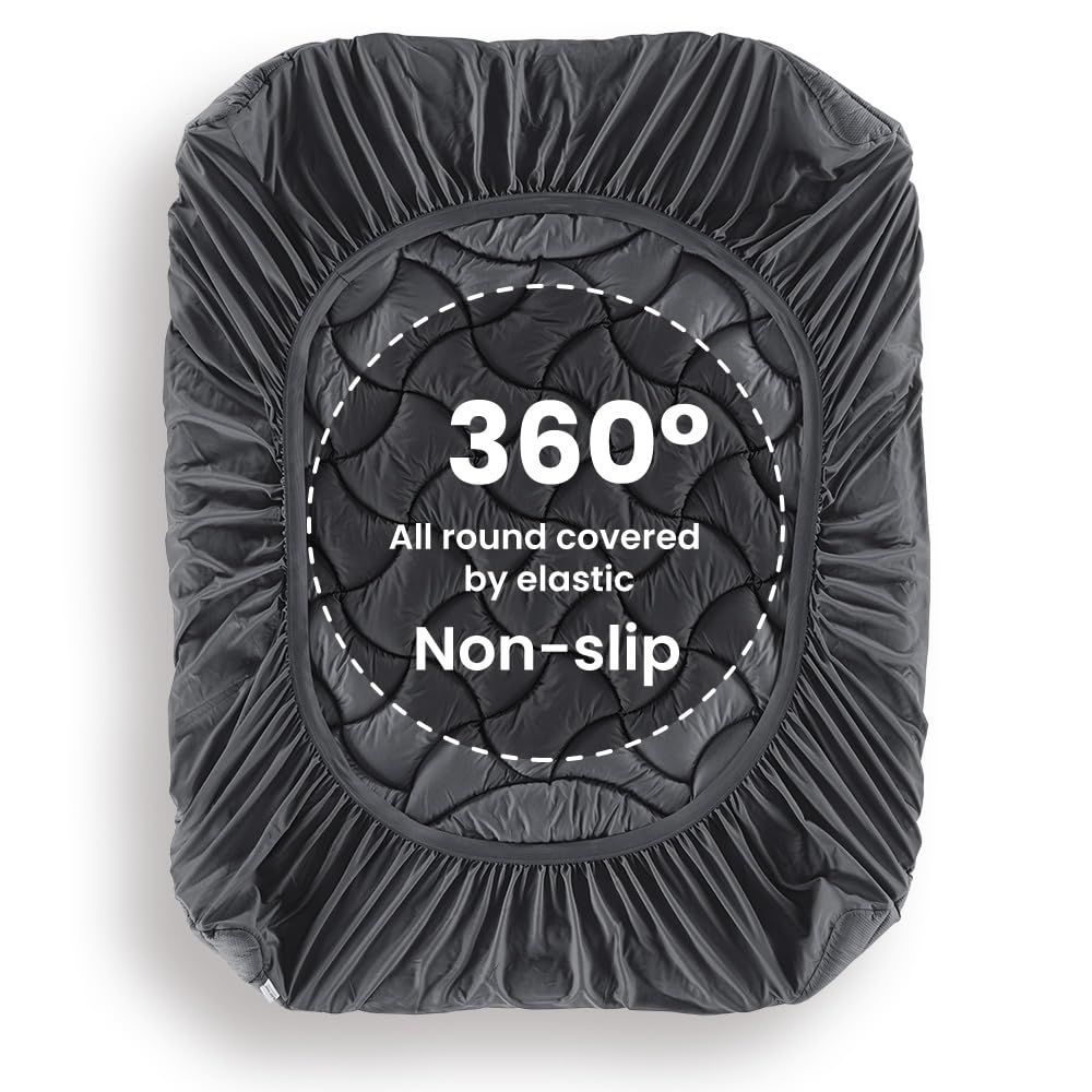 SLEEP ZONE 12oz 5D fiber fill provides plush, hotel-like fluff.