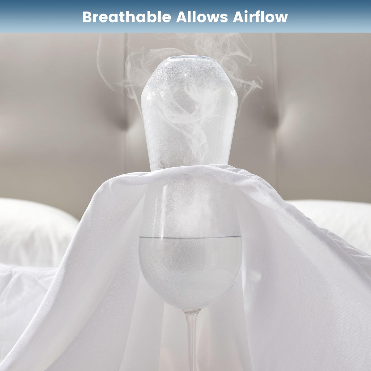 SLEEP ZONE four-layer construction delivers softness with protection