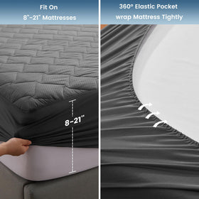 SLEEP ZONE Made-In-Green OEKO-TEX certified for safer bedding.