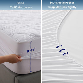 SLEEP ZONE OEKO-TEX certified mattress protector for safety