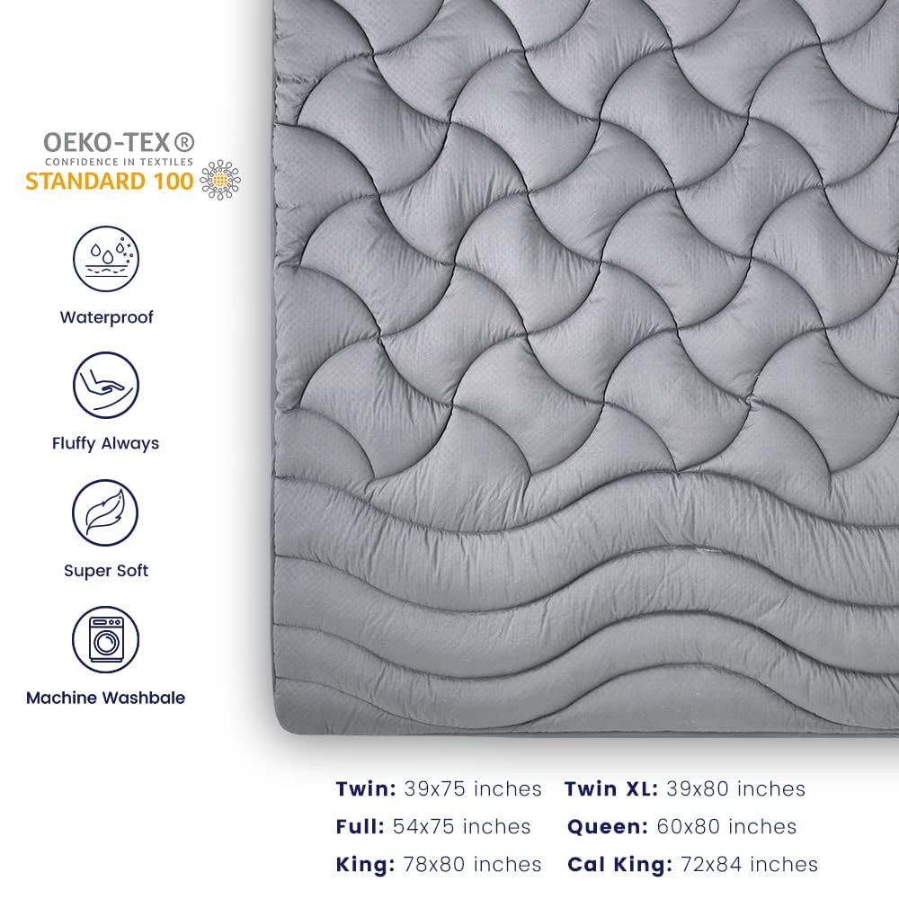 SLEEP ZONE OEKO-TEX certified material ensures safe, durable bedding.