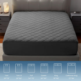 SLEEP ZONE skin-friendly fabric and quilting for comfortable sleep.