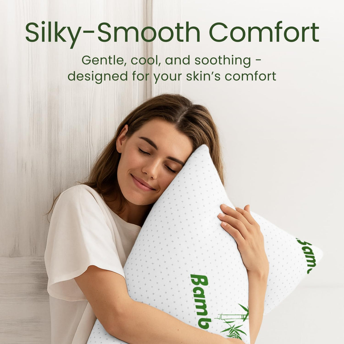Sleepavo ergonomic neck and spine support—aligned head and neck posture.
