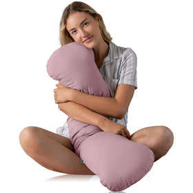 SleepCloud Blossom weighted pillow 41x10 for full-body support and comfort