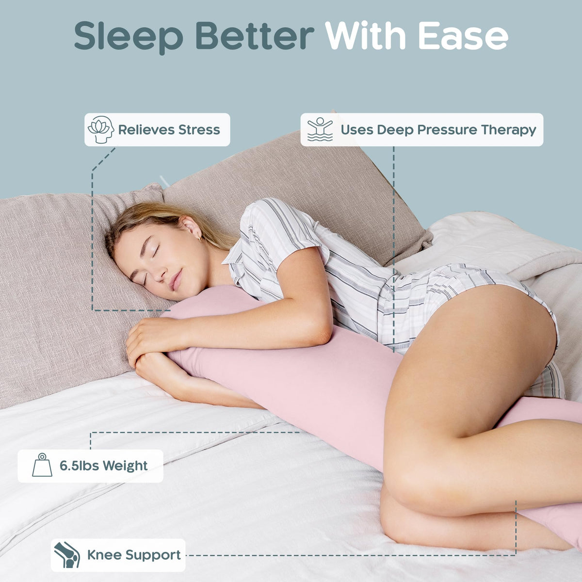 SleepCloud cooling Tencel fabric cover for cooler, comfortable nights