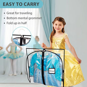 Sleeping Lamb dance bag compatible with adult hangers for multiple outfits