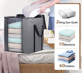 Sleeping Lamb heavy-duty zipper for easy access.