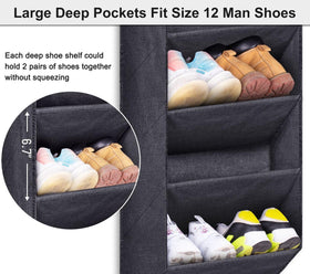 Sleeping Lamb narrow shoe organizer protects shoes from squeezing and sagging.