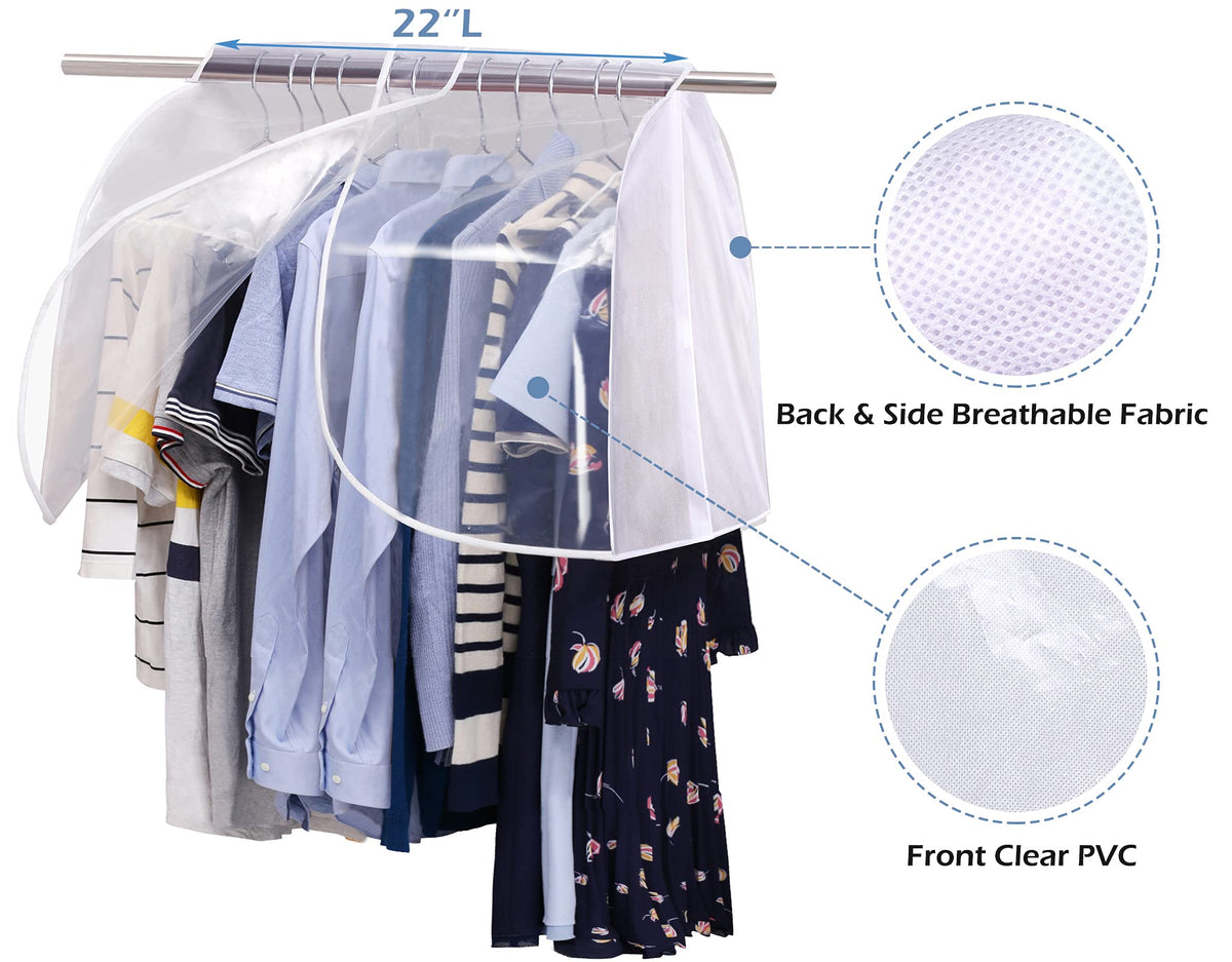 Sleeping Lamb two-pack covers keep outfits organized and protected.