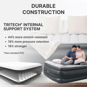 SLEEPLUX quick inflation feature inflates in minutes