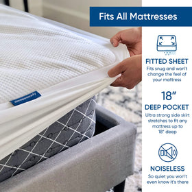 Sleepsteady machine washable for quick, hassle-free cleanup.