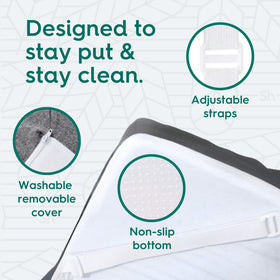 Pressure-relief from the three-inch copper-infused memory foam layer