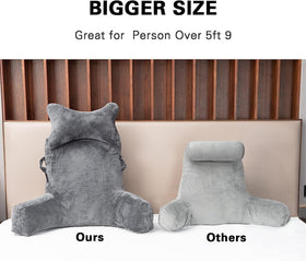 SLIGUY Reading Pillow with enhanced arm support for relaxed lounging.