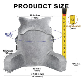 SLIGUY reading pillow arm support keeps you comfy while watching TV in bed.