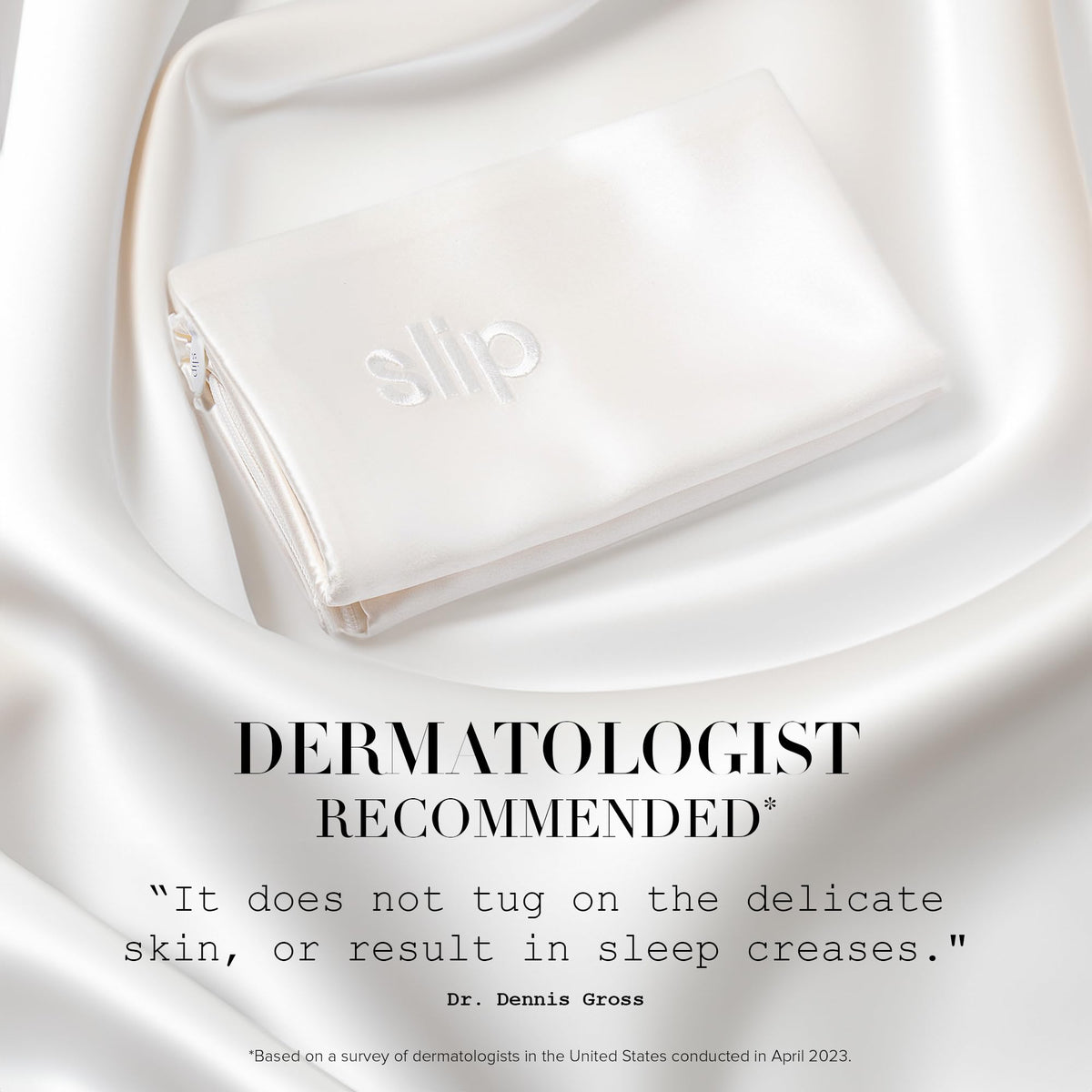 SLIP silk care instructions icon set notes hypoallergenic properties