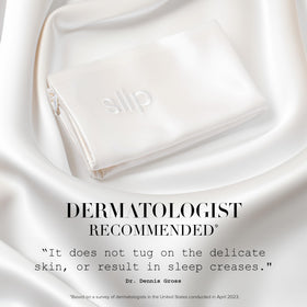 SLIP silk care instructions icon set notes hypoallergenic properties