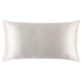SLIP King Pure Silk Pillowcase with invisible zipper for a secure fit and smooth skin