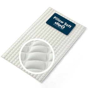 SlipX Solutions PillowTop Bath Mat cushions feet for plush shower comfort