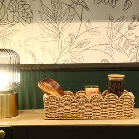 SlopHaul durable paper rope texture brings natural charm to bathrooms and living areas.