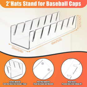 Sloworld renter-friendly, no-install hat rack fits contemporary homes.