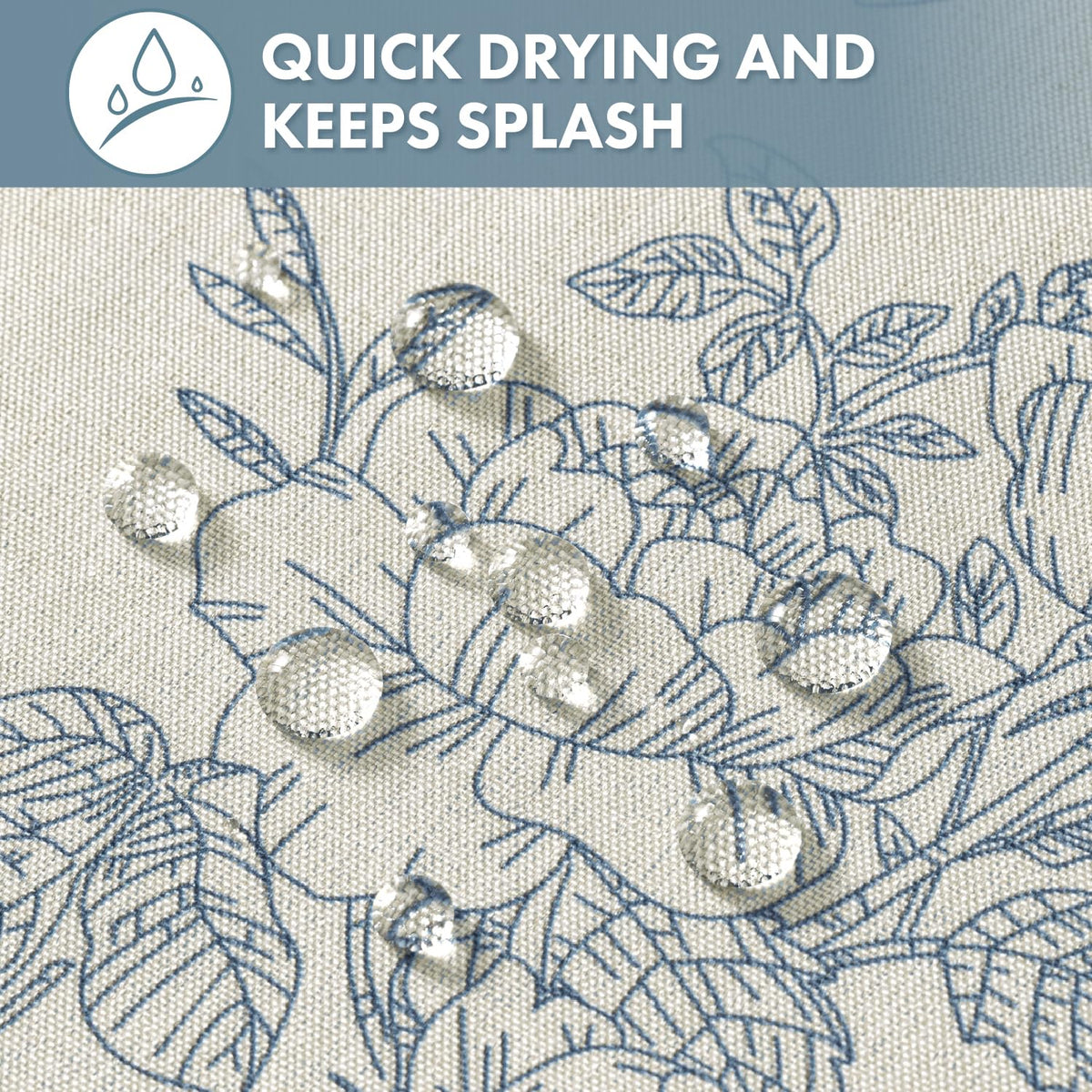 Slozzi machine-washable curtain simplifies care without sacrificing style.