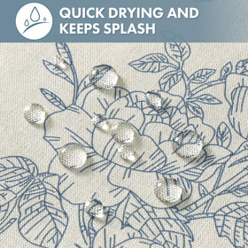 Slozzi machine-washable curtain simplifies care without sacrificing style.