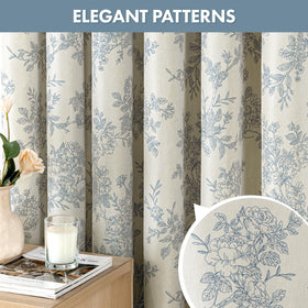 Slozzi wrinkle-resistant curtain stays fresh with machine washing.