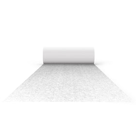 SLS SUPPLY FLORA aisle runner unpacked for quick, elegant setup.