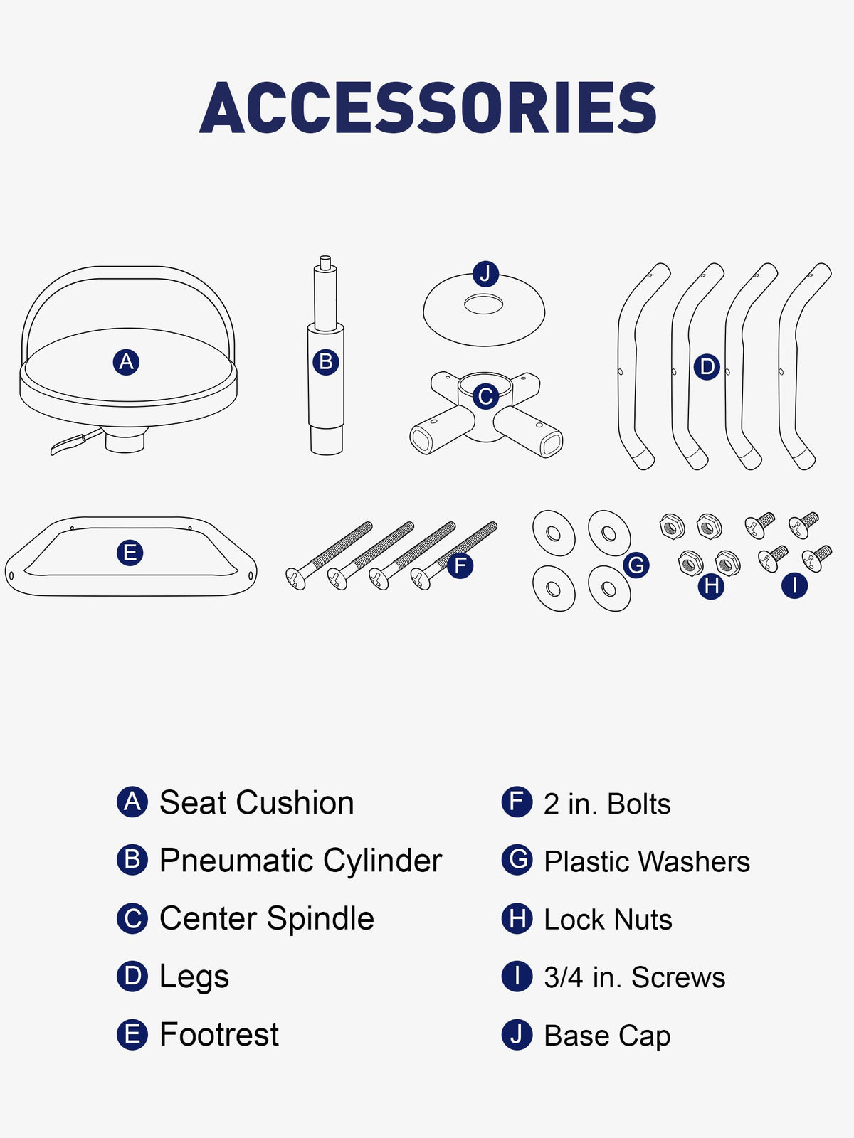 SMART JERRY stool with 360-degree swivel enables easy tool access