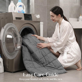 Smart Queen machine washable blanket for convenient care.