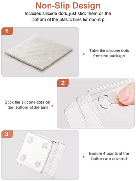 SMARTAKE clear kitchen utensil tray keeps utensils organized and easy to grab.