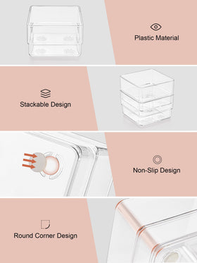 SMARTAKE makeup tools organizer keeps cosmetics tidy and ready for daily routines.