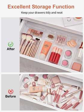 SMARTAKE non-slip silicone pads prevent sliding while opening drawers.