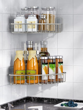 SMARTAKE two-sizes provide flexible storage options for toiletries.