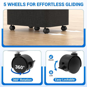 SmartKempt lid provides privacy by concealing clothes and odors.