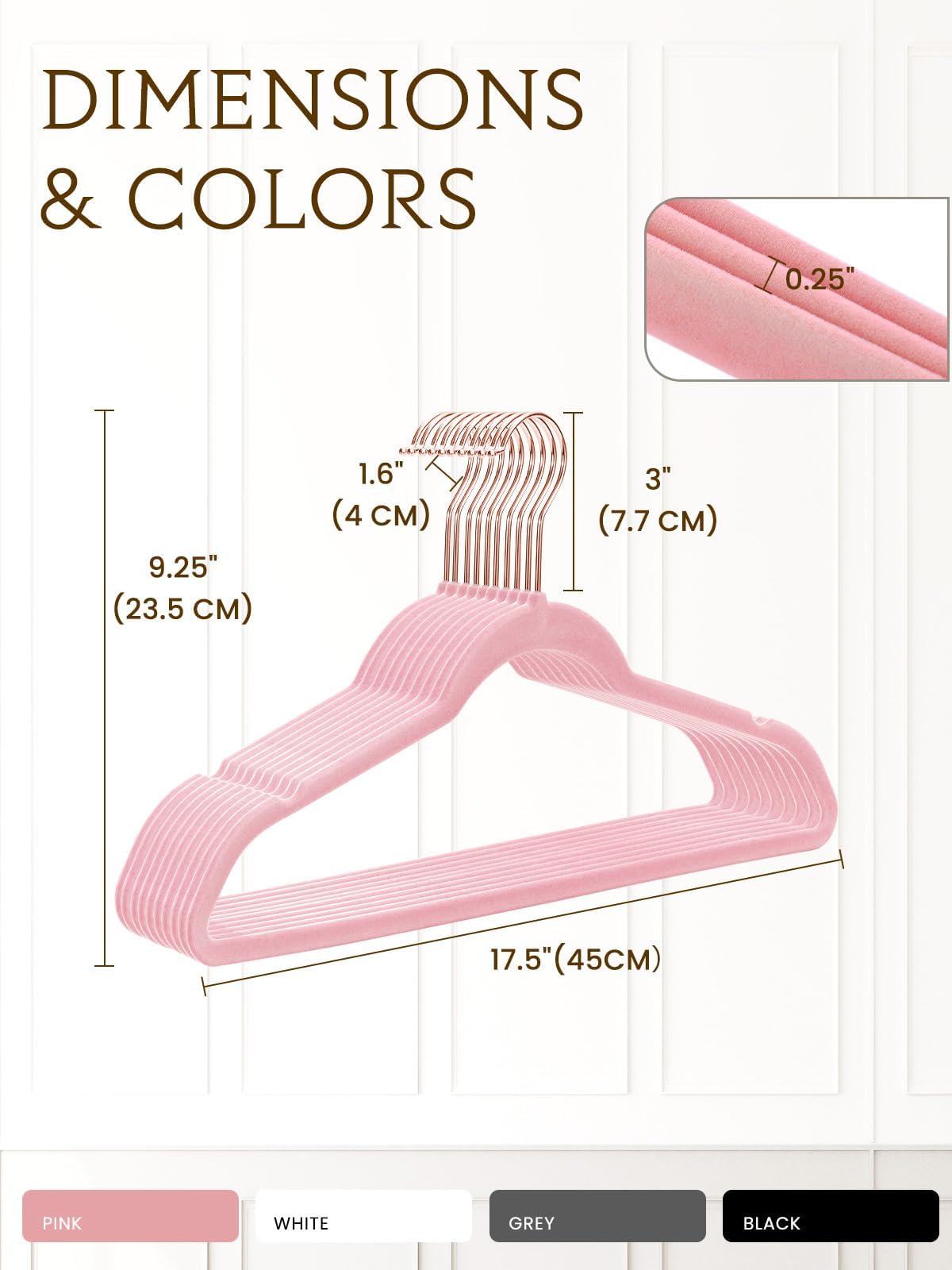 50-count Smartor pack for wardrobe refresh and closet upgrade.