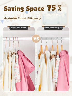 Smartor ultra-thin 14-inch profile keeps closet tidy and accessible.