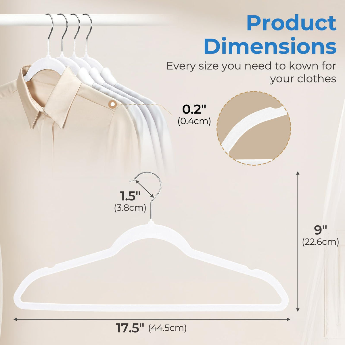 360-degree swivel hook for versatile hanging from any angle