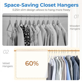Shoulder notches hold delicate straps securely on Smartor hangers