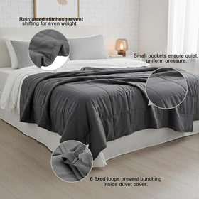 Smart Queen glass-bead compartments detail highlighting even weight distribution.