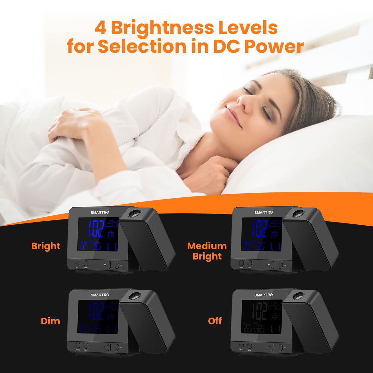 SMARTRO SC31B compact design is travel-friendly and fits bedside setups.