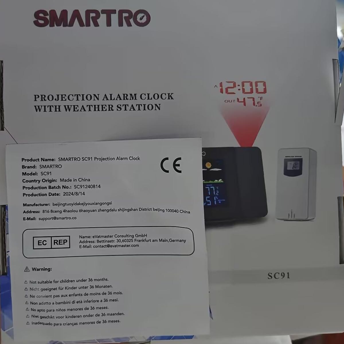 SMARTRO SC91 DC powered display design blends with modern bedrooms