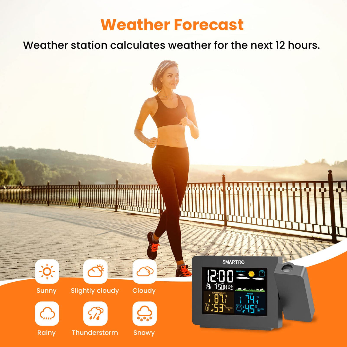 SMARTRO SC91 humidity monitor helps you gauge air conditions