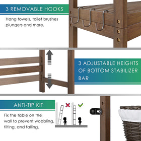 SMIBUY easy assembly with tools included saves setup time