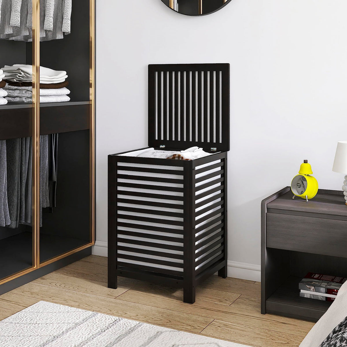 SMIBUY lid design keeps contents private and odors contained
