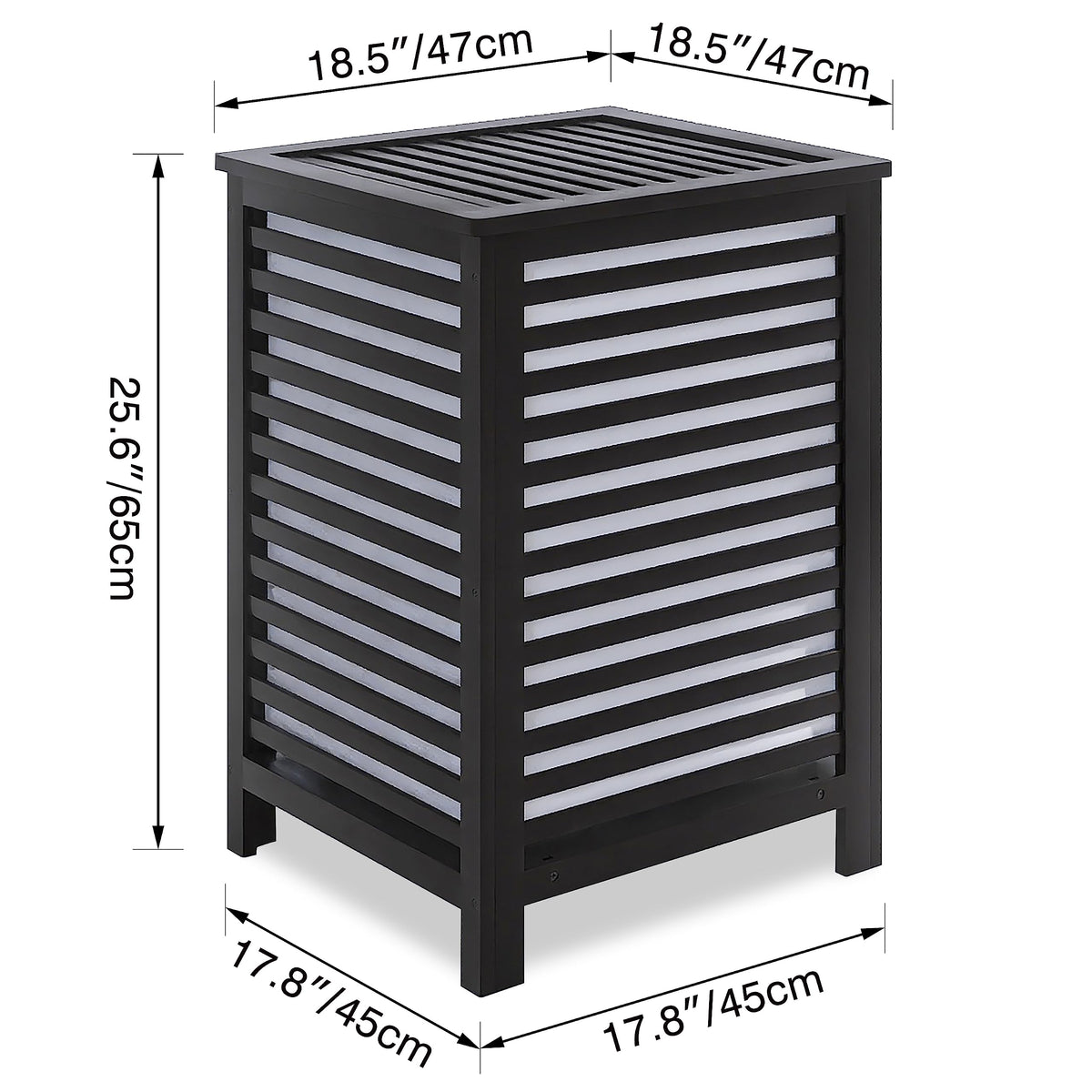 SMIBUY two compartments help separate colors or fabrics during laundry