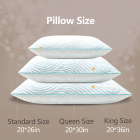 Smilereve queen-size 2-pack ready to pair with most bed setups.