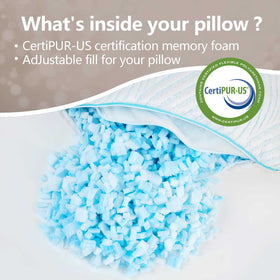 Smilereve pillow arrives vacuum-packaged for compact storage.