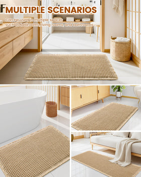 Smiry bath mat suitable for tub and shower daily use