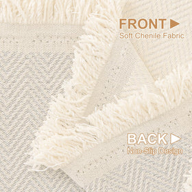 Beige color complements most interiors and hides minor wear.